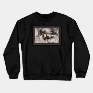 The Dog-walker 1 Crewneck Sweatshirt